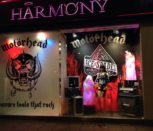 Motörhead Pleasure Tools Rock Harmony Oxford Street