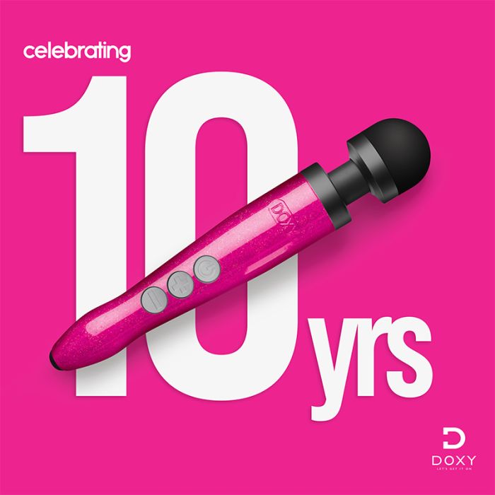 Doxy Die Cast 3R Rechargeable Wand Massager - Hot Pink, Doxy Sex Toys -  Harmony Store