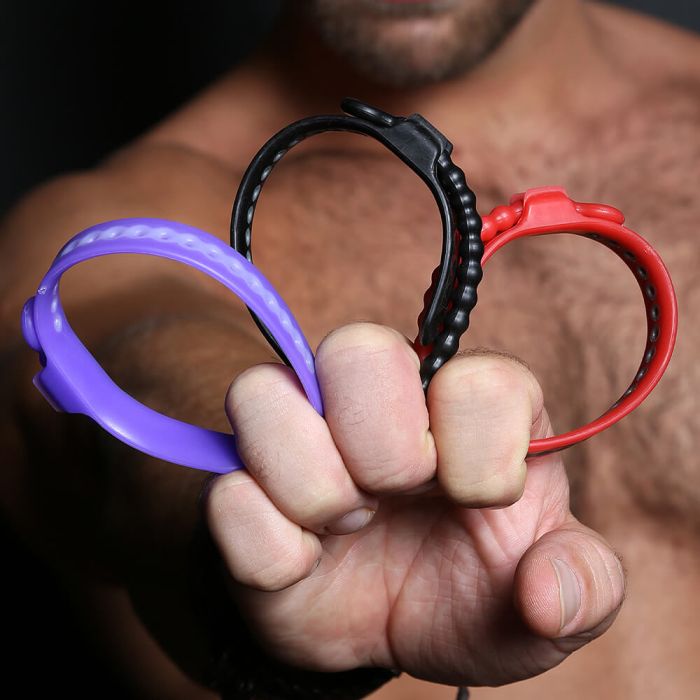 Fitting A Cock Ring.
