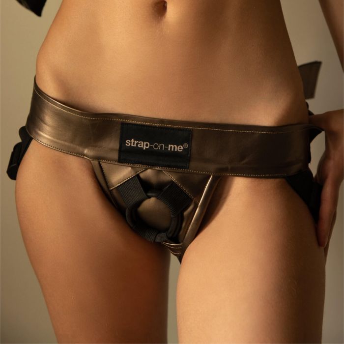 Strap-On-Me Leatherette Curious Harness One Size