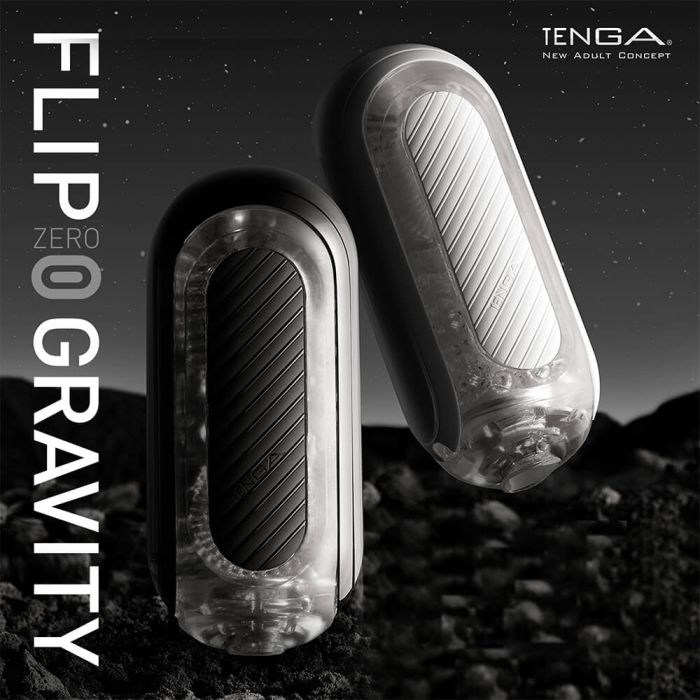 TENGA Flip Zero Gravity Male Masturbator - Black, Tenga Sex Toys