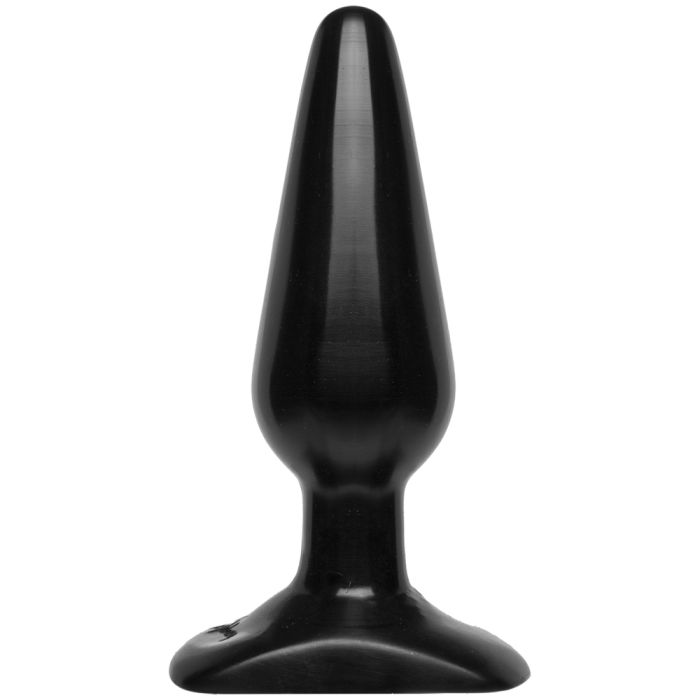 Doc Johnson Classic Butt Plug - Medium Black 