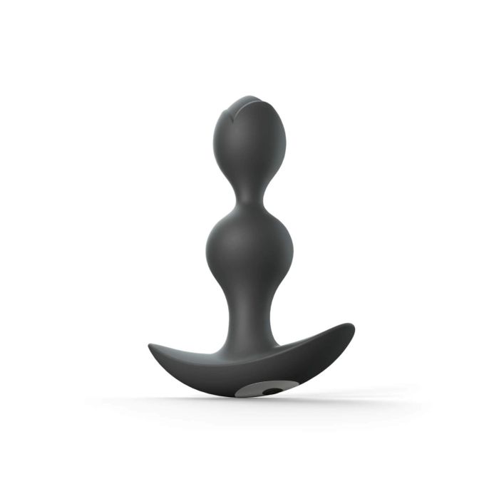 Love to Love Twinny Bud Vibrating Butt Plug - Black Onyx