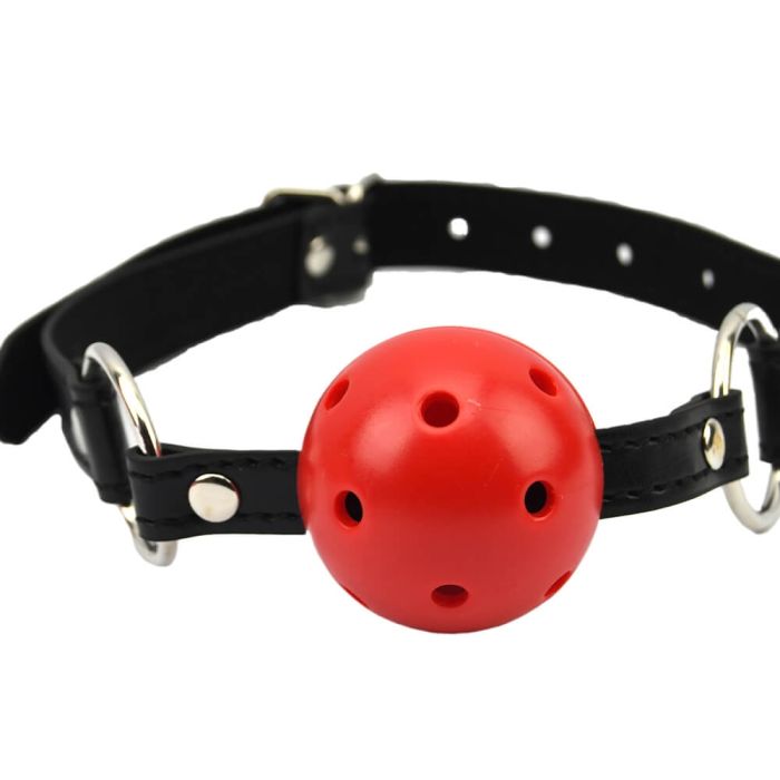 Bound To Please Breathable Red Ball Gag 