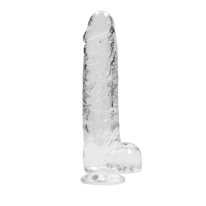 Real Rock 7 Inch Realistic Dildo with Balls