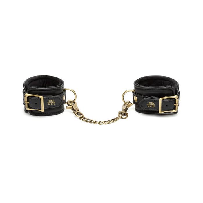 Fifty Shades of Grey Bound to You Faux Leather Wrist Cuffs
