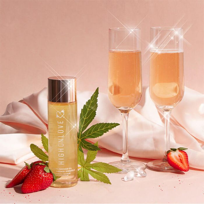 High On Love - Massage Oil - Strawberries & Champagne