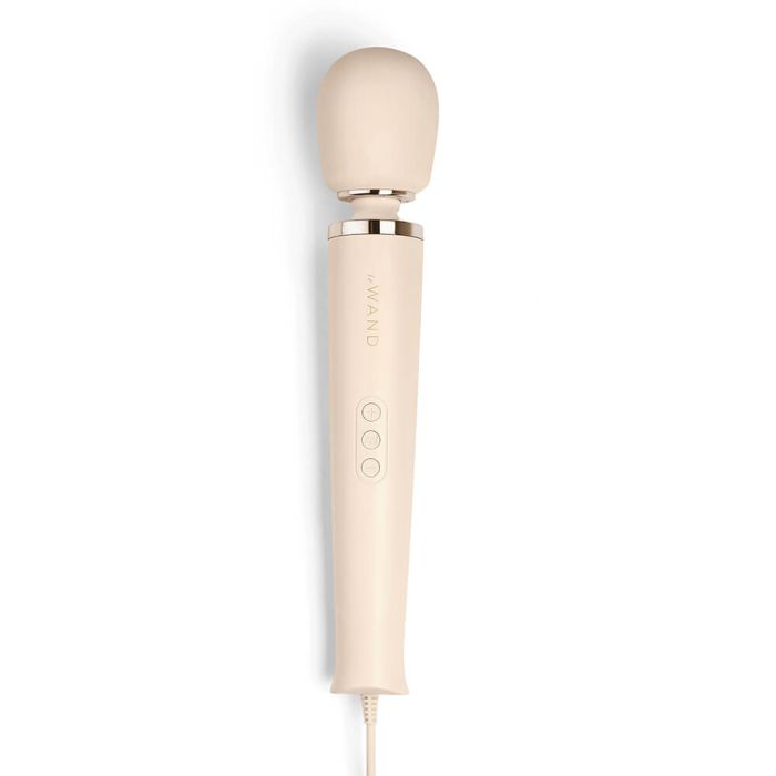 Le Wand Powerful Plug-In Vibrating Massager - Cream