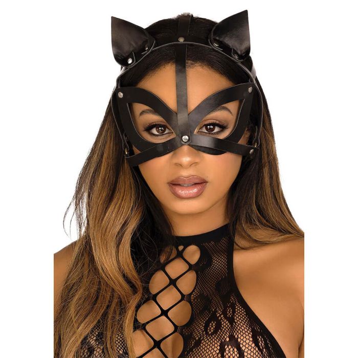 Leg Avenue Studded Cat Mask
