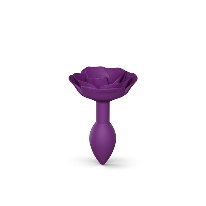 Love to Love Open Roses Anal Plug Small Purple Rain