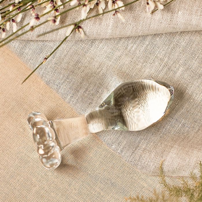 Litsea Glass Flower Butt Plug
