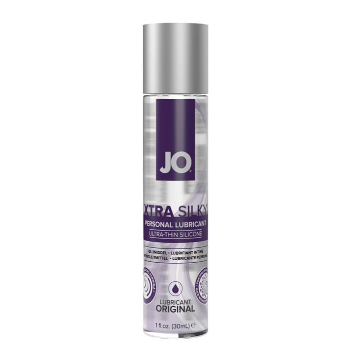 JO Xtra Silky Ultra Thin Silicone Lubricant 30ml