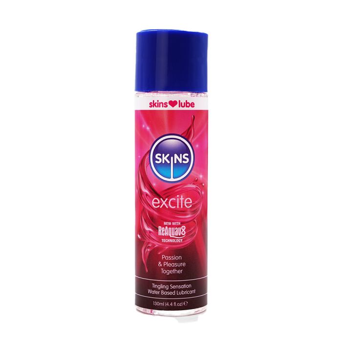 Skins Excite Tingling Water-Based Lubricant 130ml