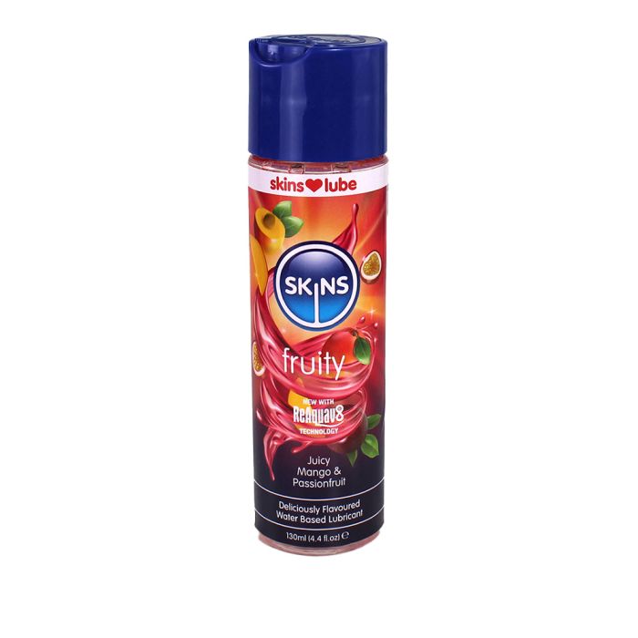 Skins Mango and Passionfruit Flavoured Water-Based Lubricant 130ml