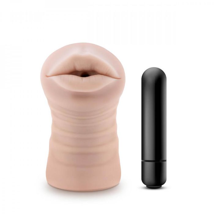 Skye Realistic Vibrating Mouth Masturbator