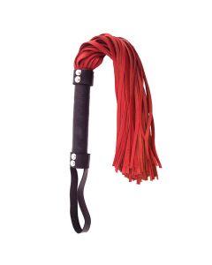 Harmony Red Leather Flogger