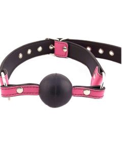 Harmony Pink Leather Ball Gag | Front