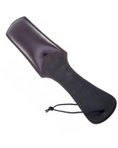 Bound Nubuck Leather Paddle