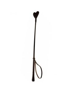Bound Nubuck Leather Heart Shaped Crop