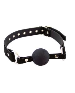 Harmony Black Leather Ball Gag