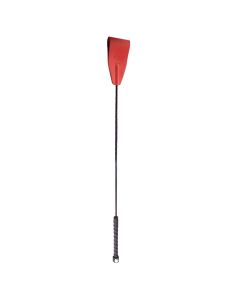 Harmony Red Leather Riding Crop