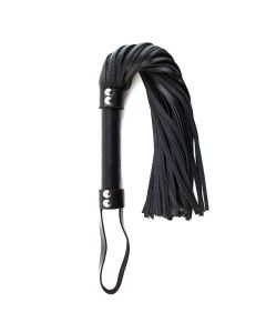 Harmony Black Leather Flogger