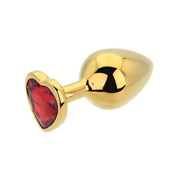 Toosh Heart Shaped Metal Butt Plug