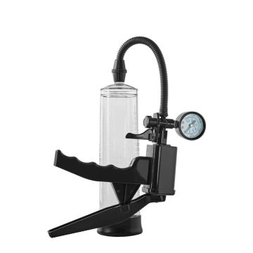 Rev-Pump Gauge Pistol Grip Penis Pump