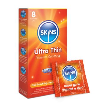 Skins Ultra Thin Condoms - 8 Pack