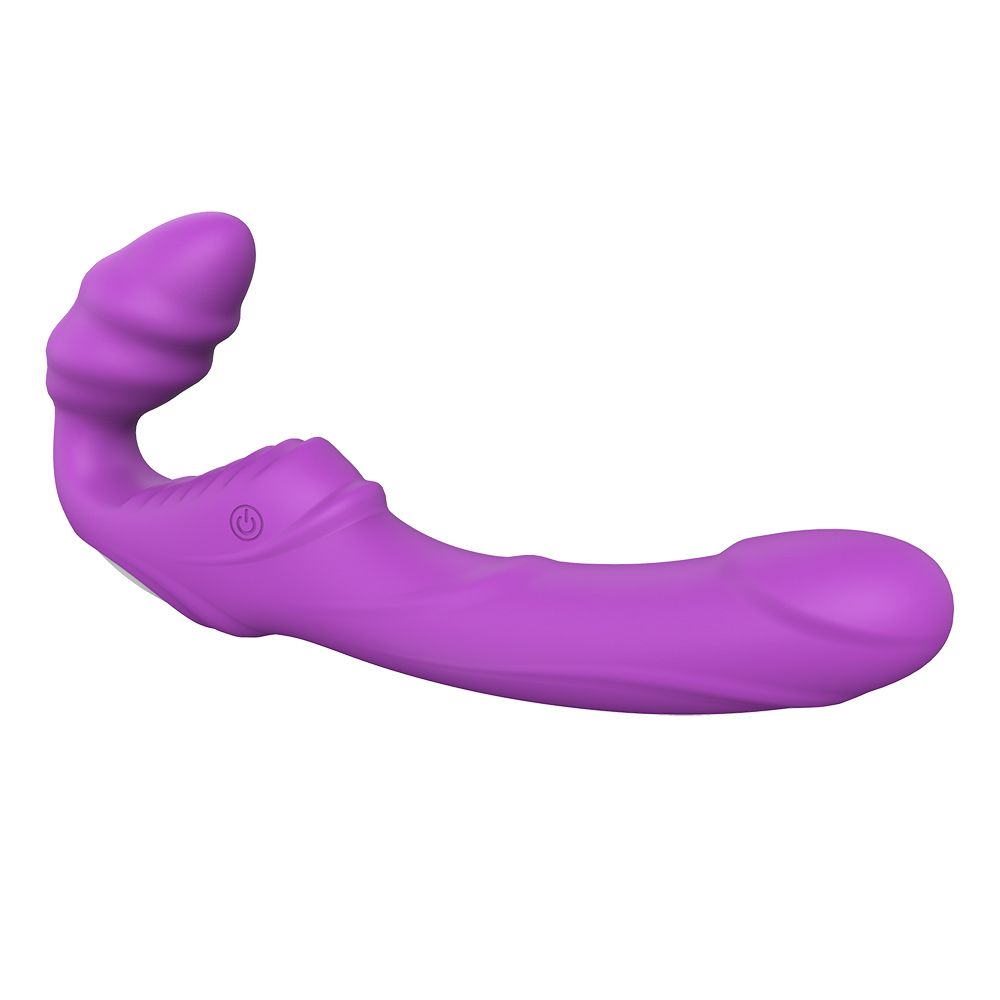 Vibes Love Strapless Strap On Double Dipper