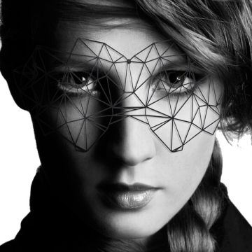 Bijoux Indiscrets Kristine Eye Mask Worn By Model