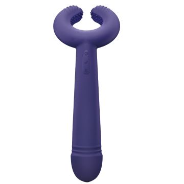 Love to Love Please Me Multi Toy Vibrator - Midnight Indigo