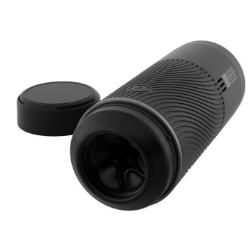 Arcwave Pow Dual-Entrance Suction Control Male Masturbator - Black