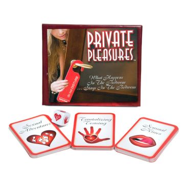 Private Pleasures Sexy Adult Card Game