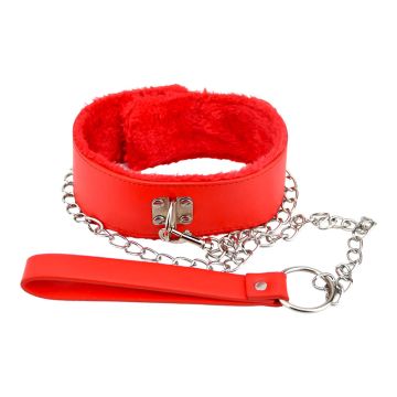 Bound to Please Furry Collar and Leash