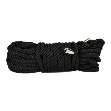 Bound to Please Silky Bondage Rope Black