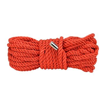 Bound to Please Silky Bondage Rope Red