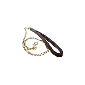 Bound Nubuck Leather Leash