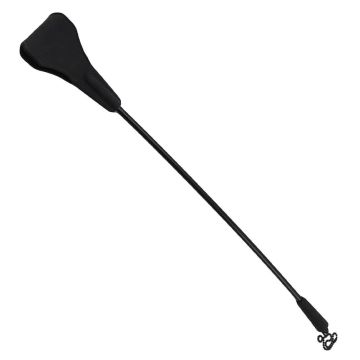 Bound to Please Silicone Riding Crop against a white background 