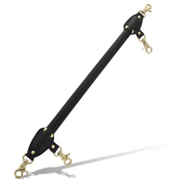 Coco de Mer Black Leather Spreader Bar