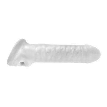 Perfect Fit Fat Boy Thin 6.5 Inch Penis Sleeve with Ball Loop