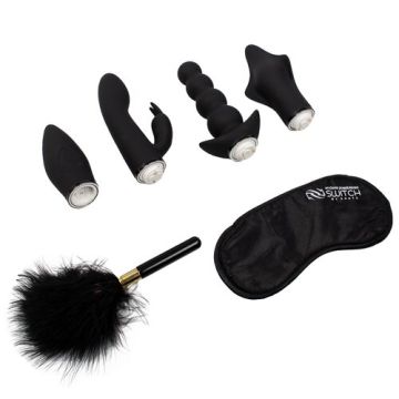Switch Pleasure Kit #06 - Vibrator with 3 interchangeable attachments
