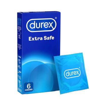 Durex Extra Safe Condoms - 6 Pack