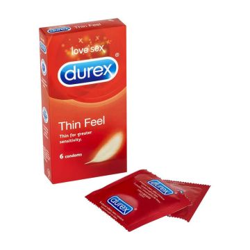 Durex Thin Feel Condoms - 6 Pack