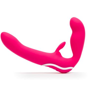 Rechargeable Vibrating Strapless Strap-On