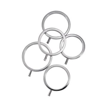 ElectraStim Uni-Polar Electrosex Cock Rings Pack of 5 