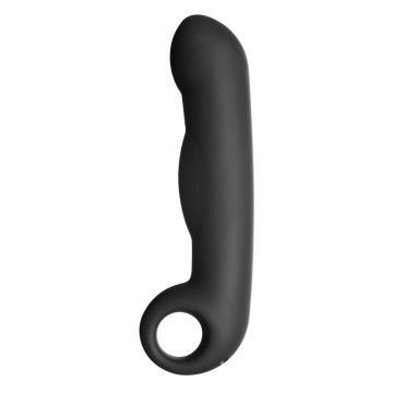 ElectraStim Bi-Polar Electrosex Silicone Noir Ovid Dildo