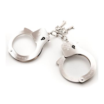 Fifty Shades of Grey You. Are. Mine. Metal Handcuffs