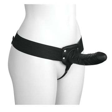 Fetish Fantasy For Him or Her Hollow Strap-On Black