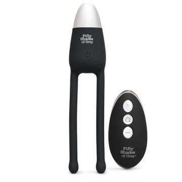 Fifty Shades of Grey Relentless Vibrations Remote Control Couple's Vibrator